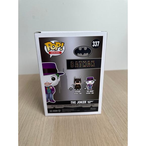 Funko Pop 337 Batman The Joker - NEW IN BOX - Picture 4 of 4